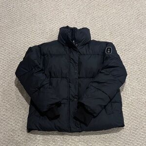 Bass Black Puffer Jacket